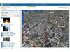マイクロソフト、ブラウザ上で3D地図が閲覧できる「Live Search 地図検索3D」