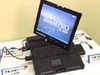 NEC、堅牢ノートPC新製品の防滴・落下デモを公開