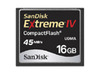 サンディスク、データ転送速度45MB/秒を可能としたExtreme IVコンパクトフラッシュの16GBモデル