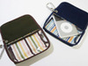 suono、iPod classic用のハンドメイドケースにカーキとネイビーを追加