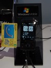 【CEATEC JAPAN 2008 Vol.8】携帯電話並の大きさを実現したスマートフォン「Touch Diamond」
