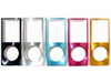 カラフルなアルミヘアライン採用の第4世代iPod nano用クリスタルケース