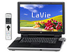 NEC、17型ワイド画面でTVを視聴できるAVノート「LaVie TW」など