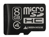 グリーンハウス、防水設計のmicroSDHCカードを2モデル