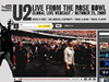 U2、25日にYouTubeでライブ配信