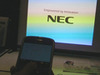 【BlackBerry Day 2009 Vol.6】BlackBerry Boldでプレゼンを行う