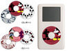 ラナ、ディズニーキャラクターをデザインしたiPod/mini/shuffle用ステッカー