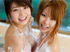 グラビアアイドル4名が銭湯で洗いっこ！セクシーに共演