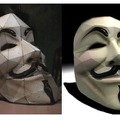 紙製の“ガイ・フォークスの仮面”でも参加可能