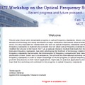 NICT Workshop on the Optical Frequency Standards