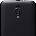 「AQUOS PHONE Xx 206SH」ブラックモデル。メインカメラは1,310万画素