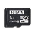 microSDHCカードの4GBモデル