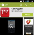 ストアに公開されたばかりのFlash Playerインストーラ詐欺アプリ