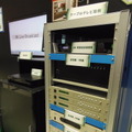 8K試験放送をCATVで伝送・再放送するシステム。写真はCATV局側のシステム構成
