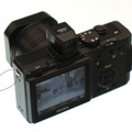 シグマの大型センサー搭載カメラ背面部　PIE 2008