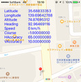 避難訓練ルートの画面イメージ。渋谷の繁華街を避難し、その避難経路が発災時に安全かどうかを検証する（画像はプレスリリースより）