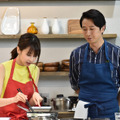 加藤綾子、谷原章介の料理番組にマイ包丁持参で参加！