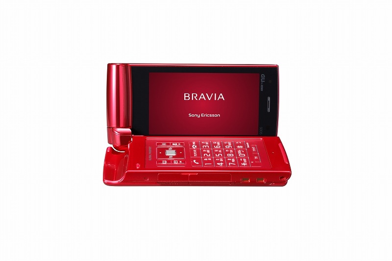 「BRAVIA Phone S005」ビビッドレッド