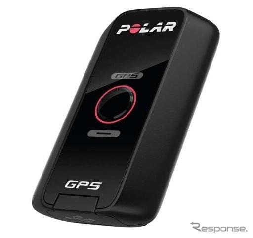 G5 GPSセンサー。アームバンドポケット内に簡単に装着。