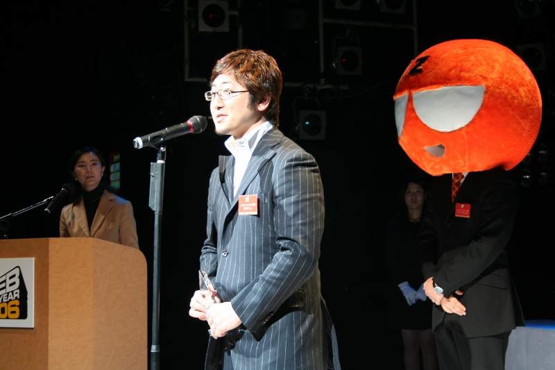 エンターテインメント部門では、1位の「ハンゲーム」NHN Japan取締役副社長の森川亮氏以上に「デイリーポータルZ」のZくんが存在感を示す
