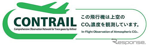 JAL「航空機による大気観測プロジェクトCONTRAIL」の特別塗装機