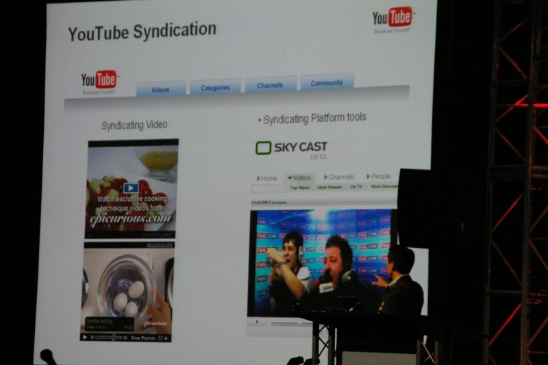 YouTubeは、コンテンツ配信のシンジケートの構成要員になることもできる