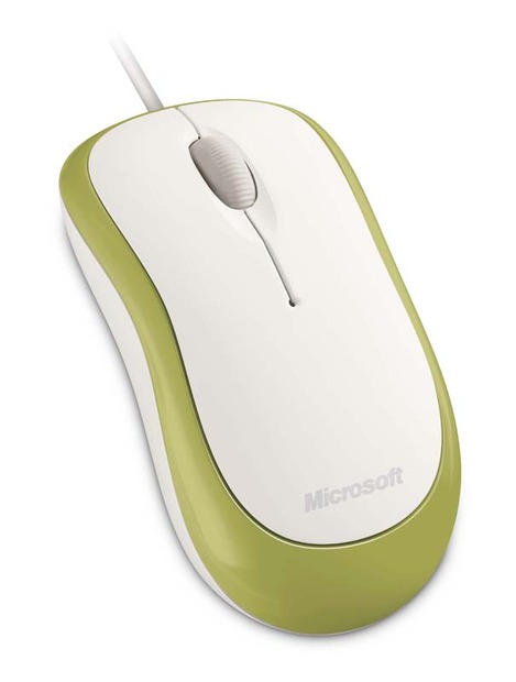 Microsoft Basic Optical Mouse（マスカット グリーン）