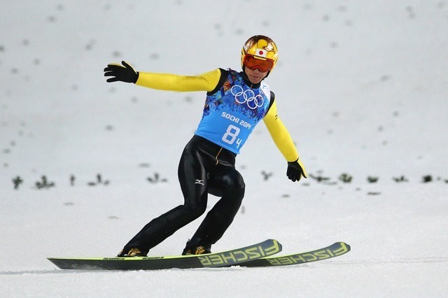 ソチ冬季オリンピック、葛西紀明選手　(c) Getty Images