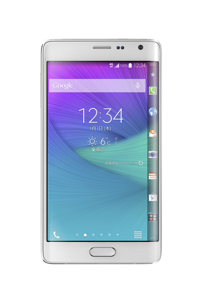 「GALAXY Note Edge SCL24」もAndroid 5.0へ