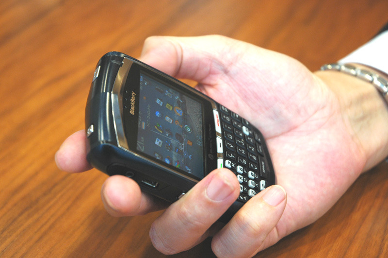 日本法人ではBlackberryを導入したばかり、これから導入範囲を拡大していく