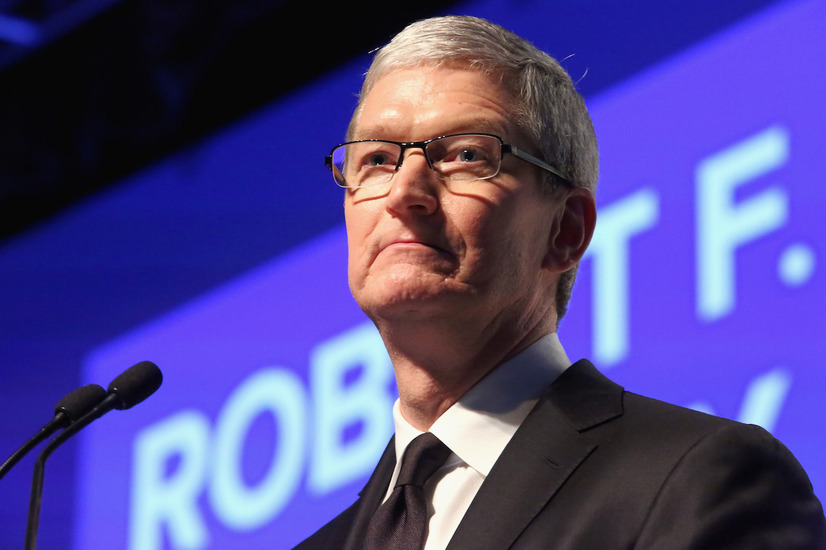 Appleのティム・クックCEO （C）Getty Images