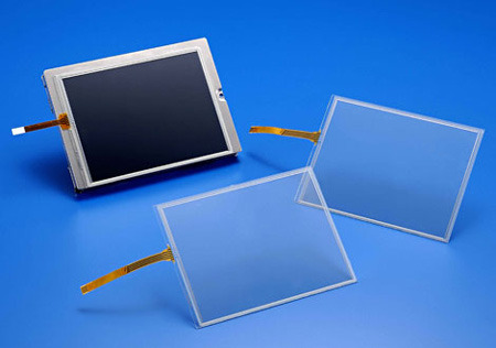 5.7型 ガラス／ガラス構造アナログ抵抗膜方式タッチパネル
