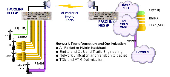 PASO LINK NEO iPのネットワーク構成