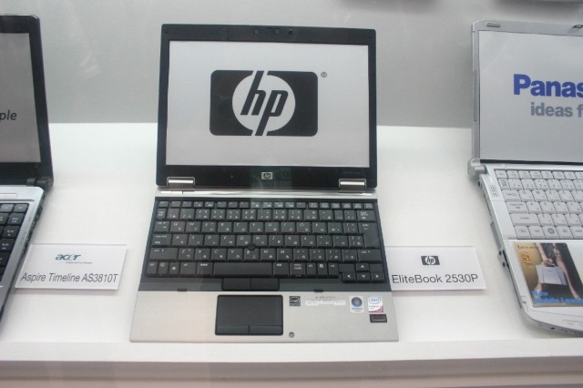 WiMAX搭載PC：HP EliteBook 2530P