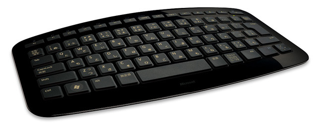 「Microsoft Arc Keyboard」（ブラック）