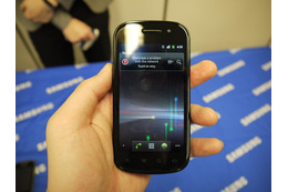 動画でみるサムスン製スマートフォン「GALAXY S II」「Nexus S」 画像