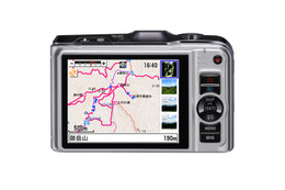 カシオ、GPS機能搭載デジカメ「EX-H20G」用に山歩き撮影用データを収録したSDカード 画像