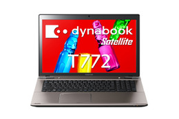 東芝、ノートPC「dynabook」に4コアCore i7-3610QM搭載の17.3型2機種 画像