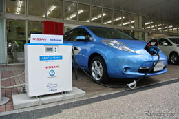 日産LEAF to Home、ピークシフトで発電所4基分の節電効果 画像