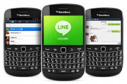 LINE、BlackBerryに対応……東南アジア圏での利用を促進 画像