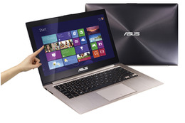 ASUS、13.3型マルチタッチ液晶Ultrabook「ZENBOOK Touch UX31A」など2機種 画像
