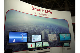 【CEATEC 2013 Vol.38】ドコモのモバイル空間統計…市長になった気持ち 画像