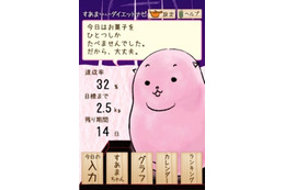 2014年はゆるキャラダイエット？ 「すあまちゃん」がついてるよ！ 画像