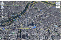 グーグル、新しい3Dマップを公開……東京・神奈川・千葉・宮城