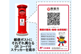 「郵便ポスト」で地域情報をスマホ配信……舞鶴市内190か所でスタート
