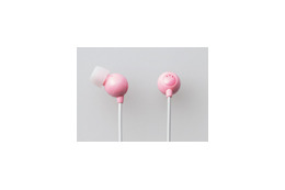エレコム、パールをイメージしたデザインで耳もとを美しく演出！　女性向けのピンク系カラーイヤホン 画像