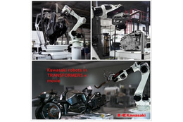 映画「トランスフォーマー」に川崎重工のロボットが登場していた！ 画像