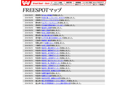 [FREESPOT] 秋田県の法体の滝 レストハウス すえひろなど3か所にアクセスポイントを追加 画像