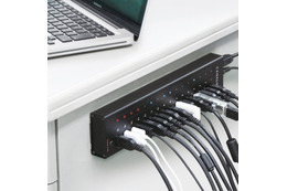 USB3.0に対応の16ポートUSBハブが登場! 画像