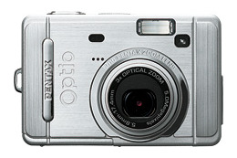 ペンタックス、4万円前後の500万画素エントリーデジカメ「オプティオS50」 画像